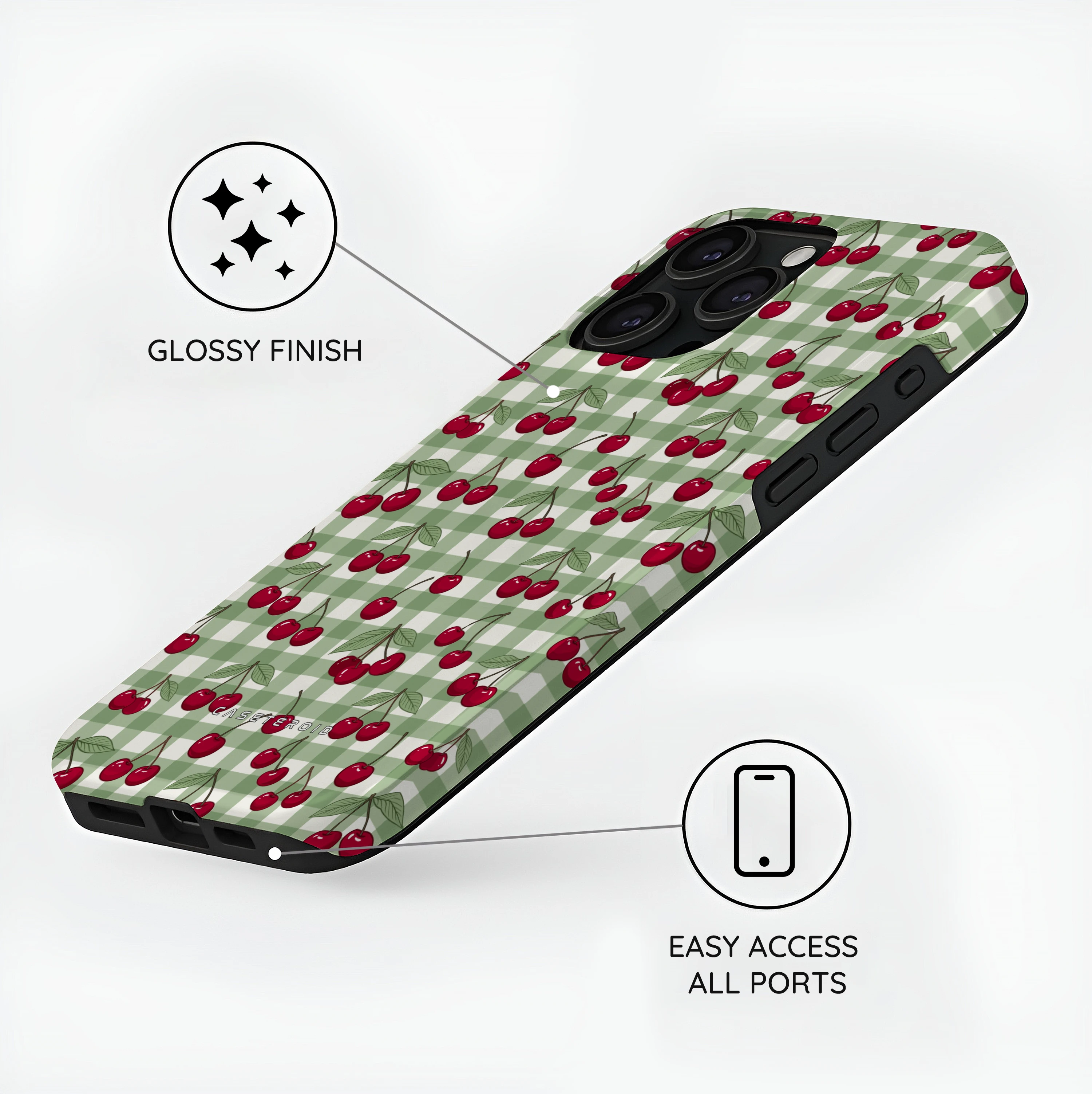 Sweet Cherries - iPhone 15 Pro Case