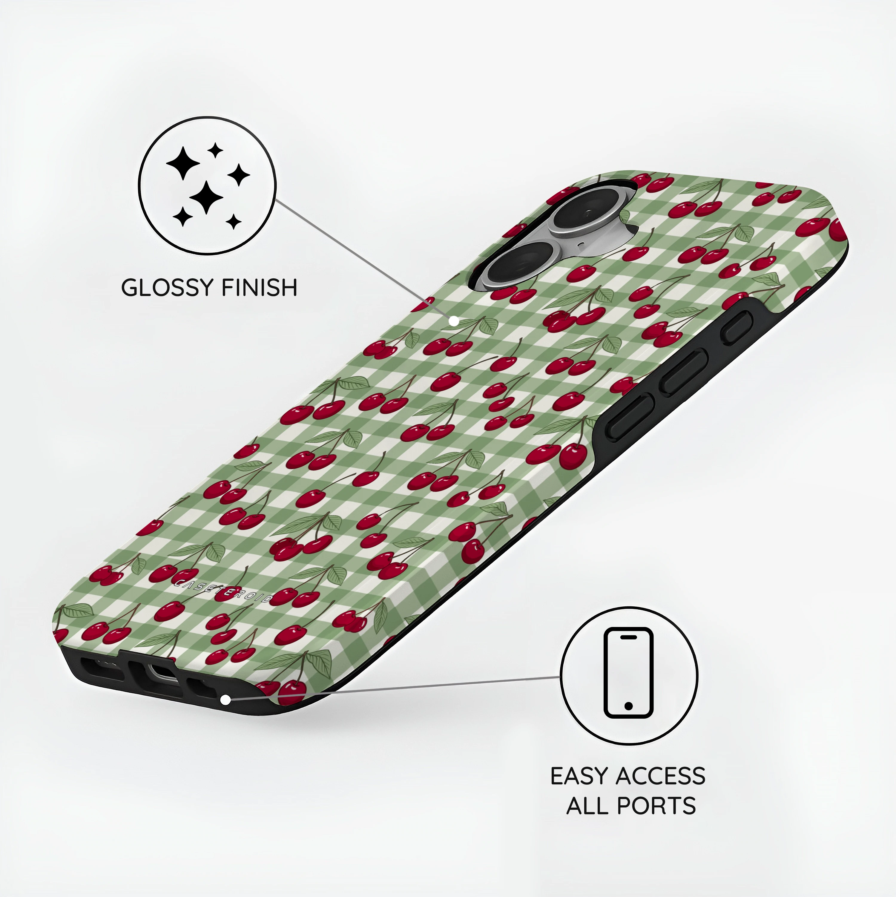Sweet Cherries - iPhone 16 Case