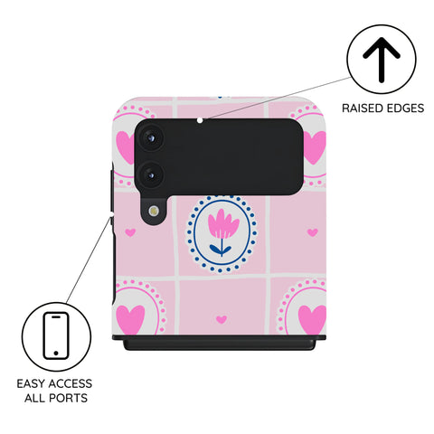 Sweet Stitches - Samsung Galaxy Z Flip 4 Case