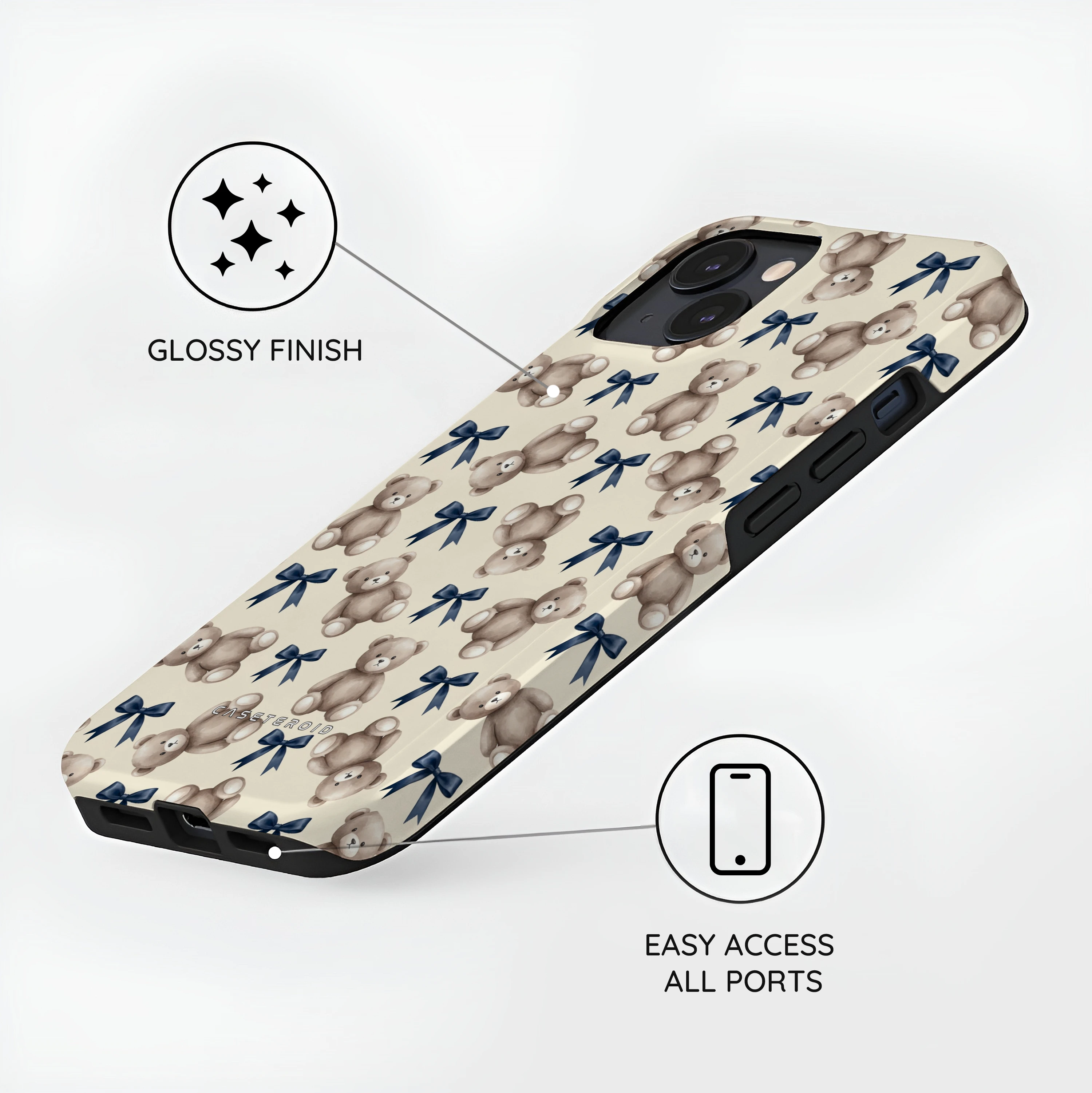 Teddy Time - iPhone 15 Plus Case