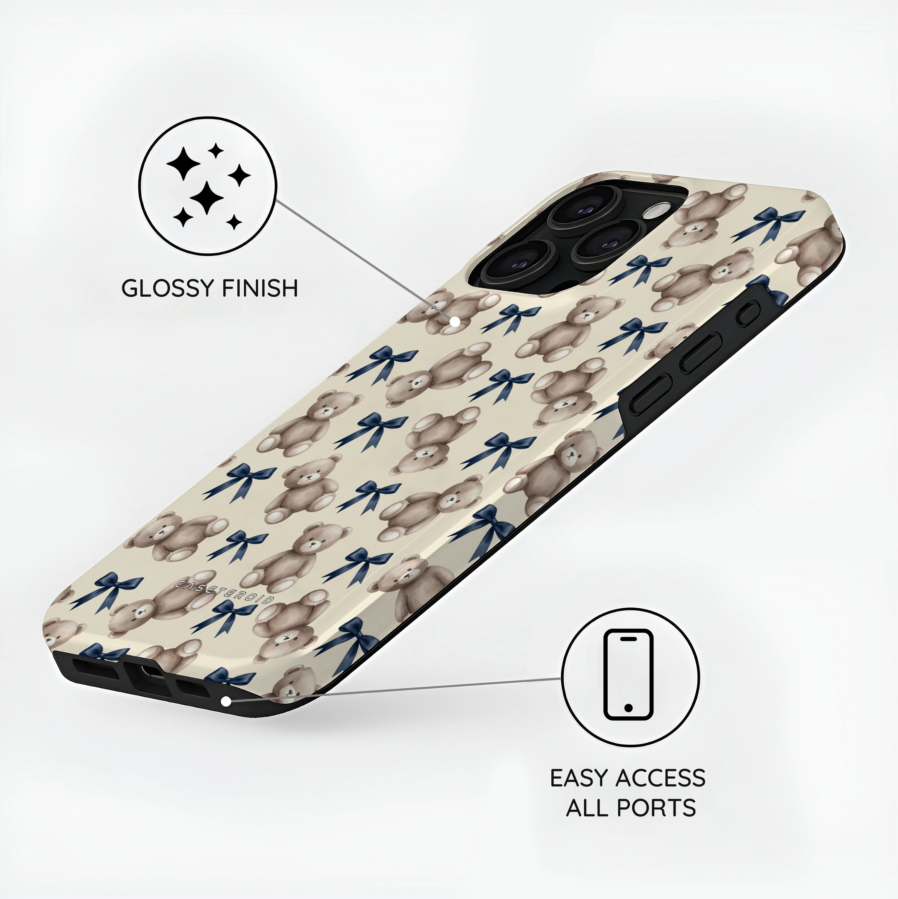 Teddy Time - iPhone 15 Pro Max Case