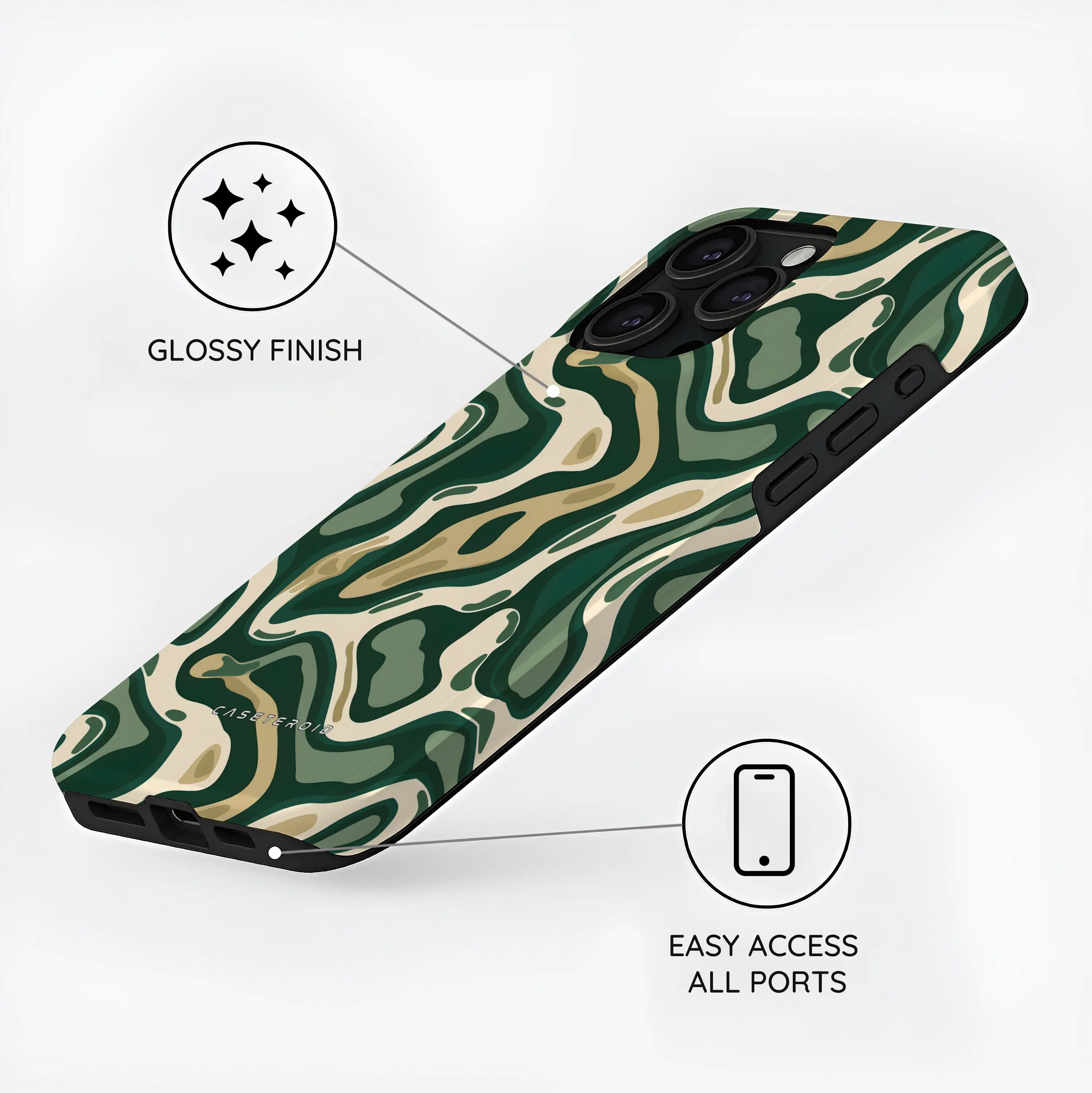 Terra Flow - iPhone 15 Pro Case