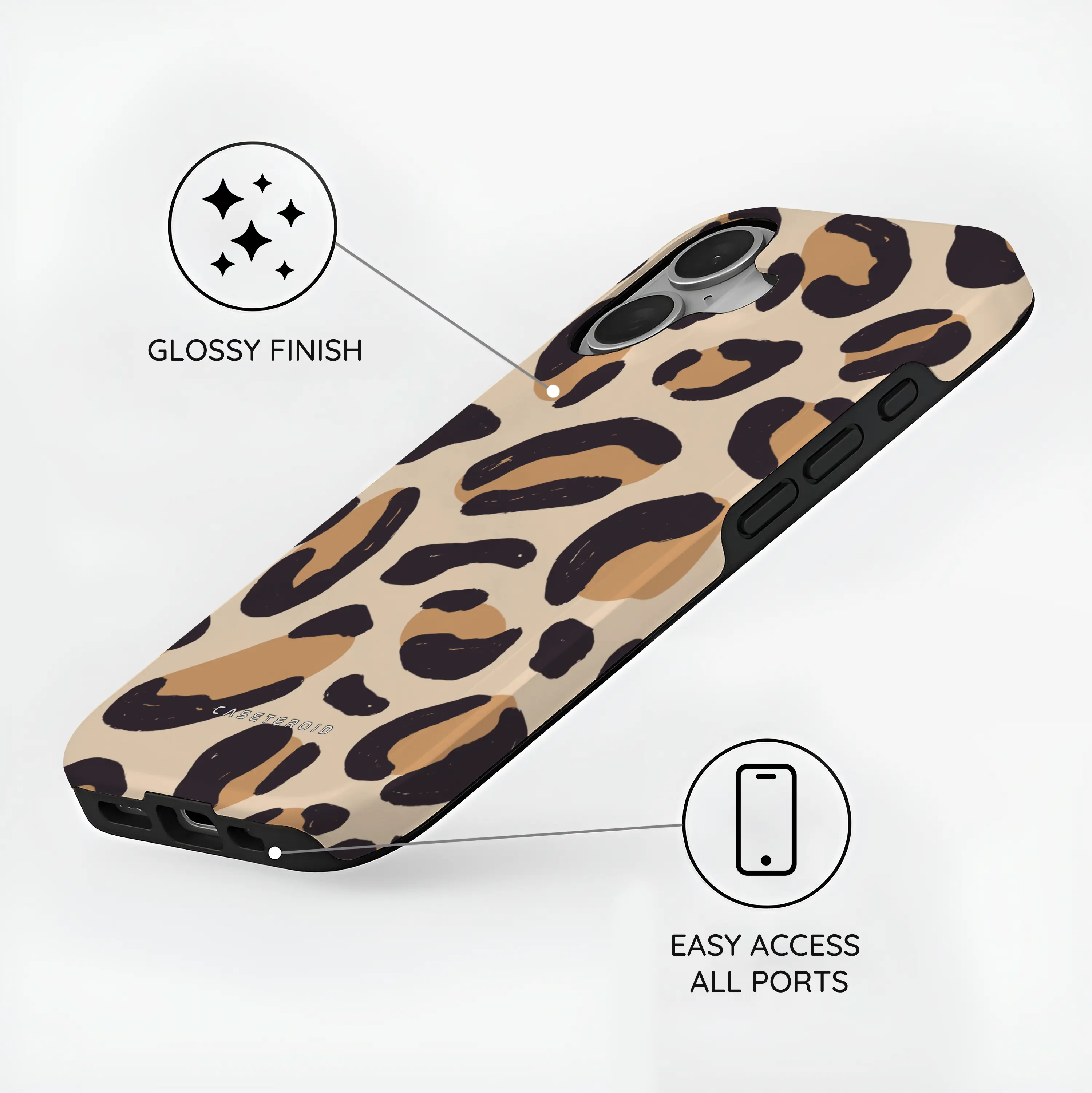 Tiger Marks - iPhone 16 Case