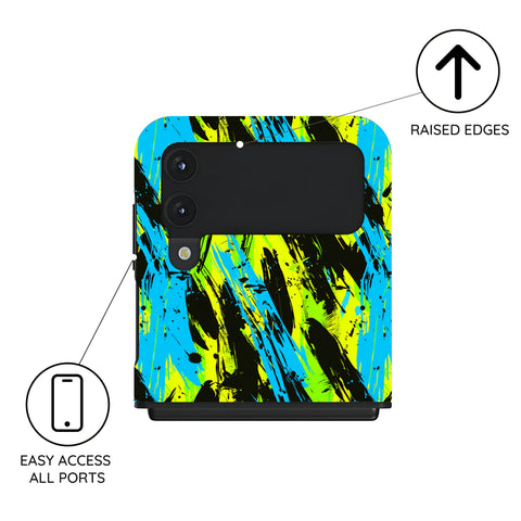 Toxic Rush - Samsung Galaxy Z Flip 4 Case
