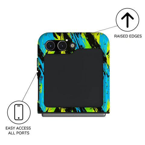 Toxic Rush - Samsung Galaxy Z Flip 5 Case