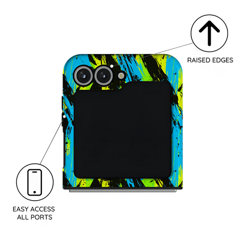 Toxic Rush - Samsung Galaxy Z Flip 6 Case