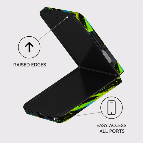 Toxic Rush - Samsung Galaxy Z Flip 7 Case