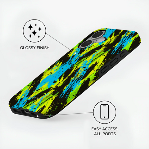 Toxic Rush - iPhone 16 Case