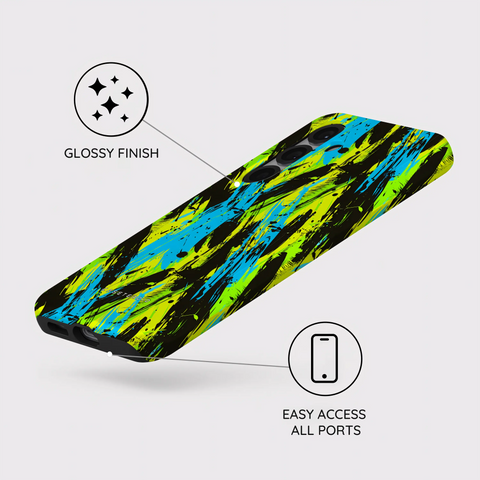 Toxic Rush - Samsung Galaxy S25 Case