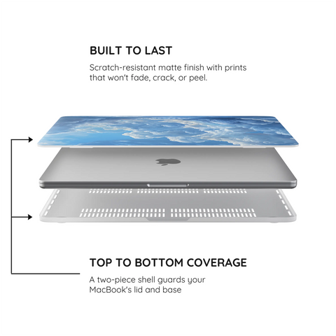 Tranquil Skyward Horizon - MacBook Pro Case