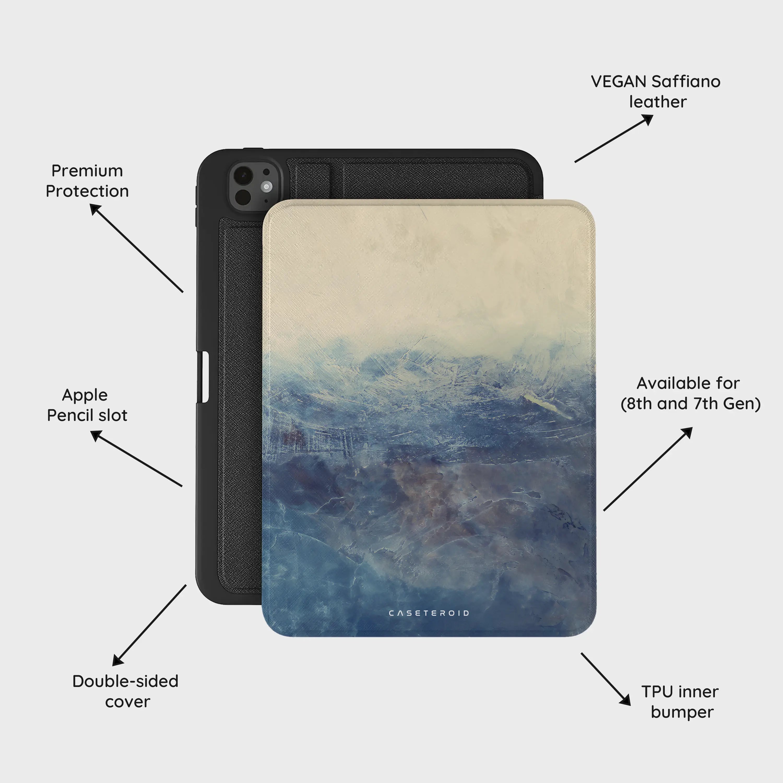 Tranquil Tones - iPad Pro 11 (8th/7th Gen) Case