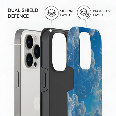 Tranquil Skyward Horizon - iPhone 13 Pro Case