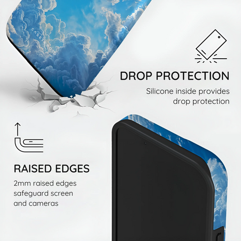 Tranquil Skyward Horizon - iPhone 13 Case