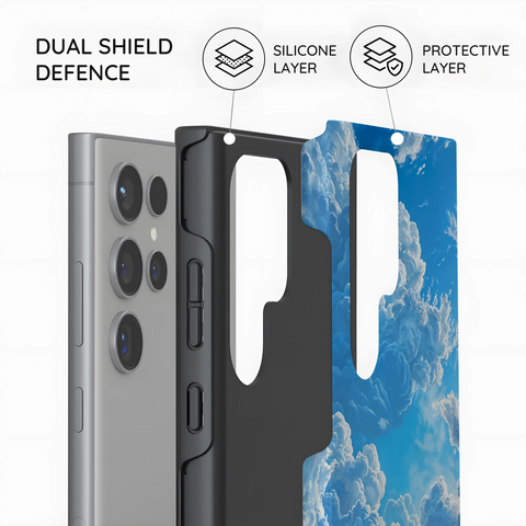 Tranquil Skyward Horizon - Samsung Galaxy S24 Ultra Case