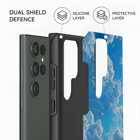 Tranquil Skyward Horizon - Samsung Galaxy S23 Ultra Case