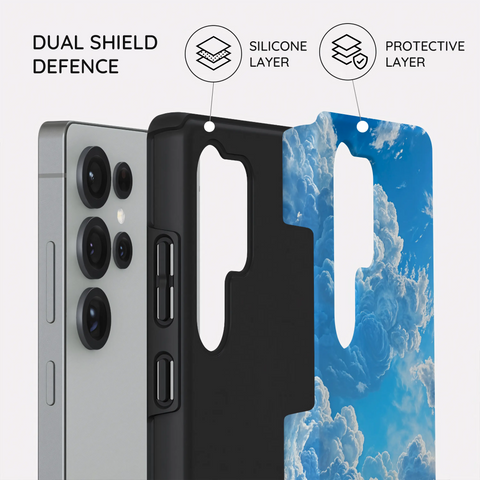 Tranquil Skyward Horizon - Samsung Galaxy S25 Ultra Case