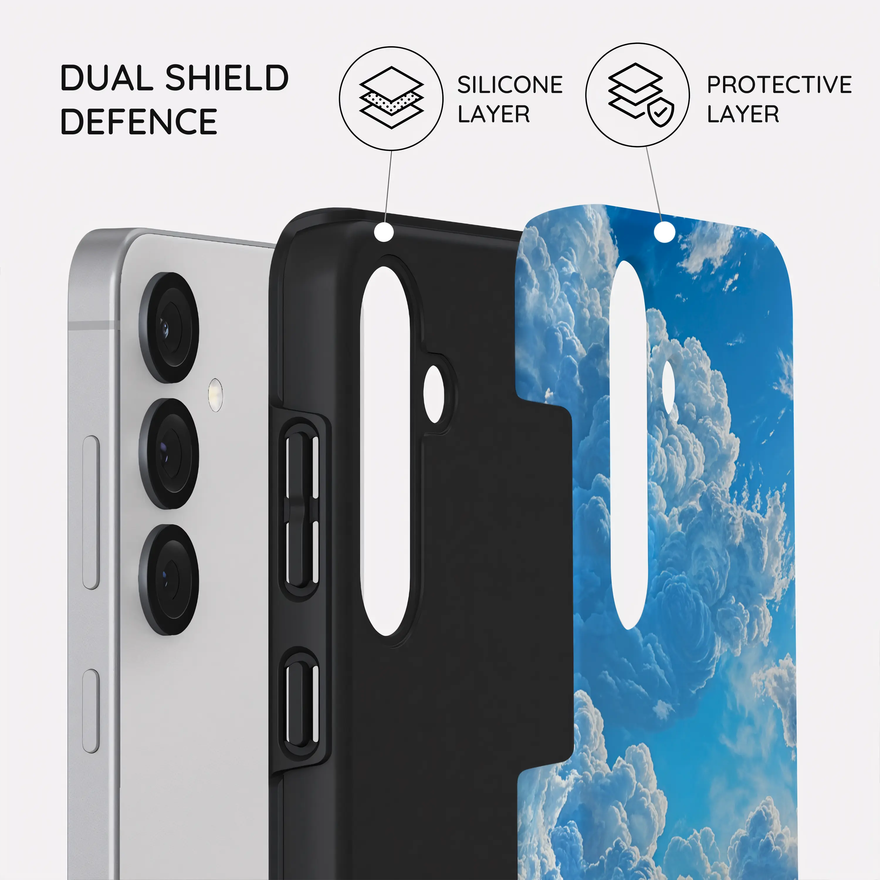 Tranquil Skyward Horizon - Samsung Galaxy S25 Case