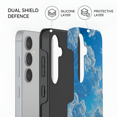 Tranquil Skyward Horizon - Samsung Galaxy S24 Plus Case