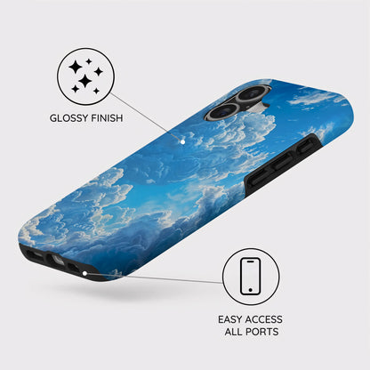 Tranquil Skyward Horizon - iPhone 17 Case