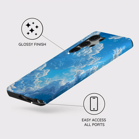 Tranquil Skyward Horizon - Samsung Galaxy S25 Ultra Case