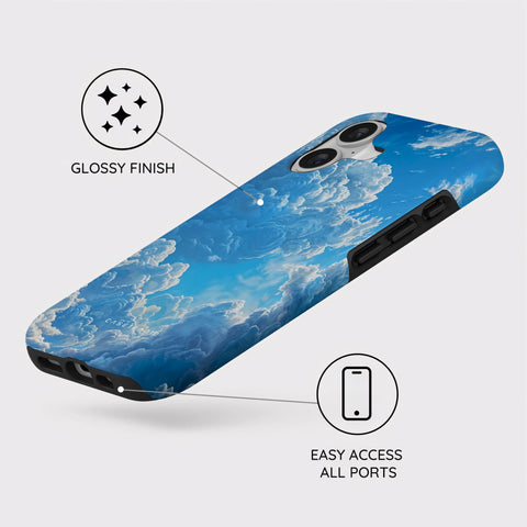 Tranquil Skyward Horizon - iPhone 17 Case