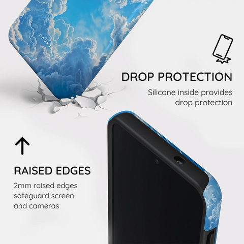 Tranquil Skyward Horizon - Samsung Galaxy S25 Plus Case