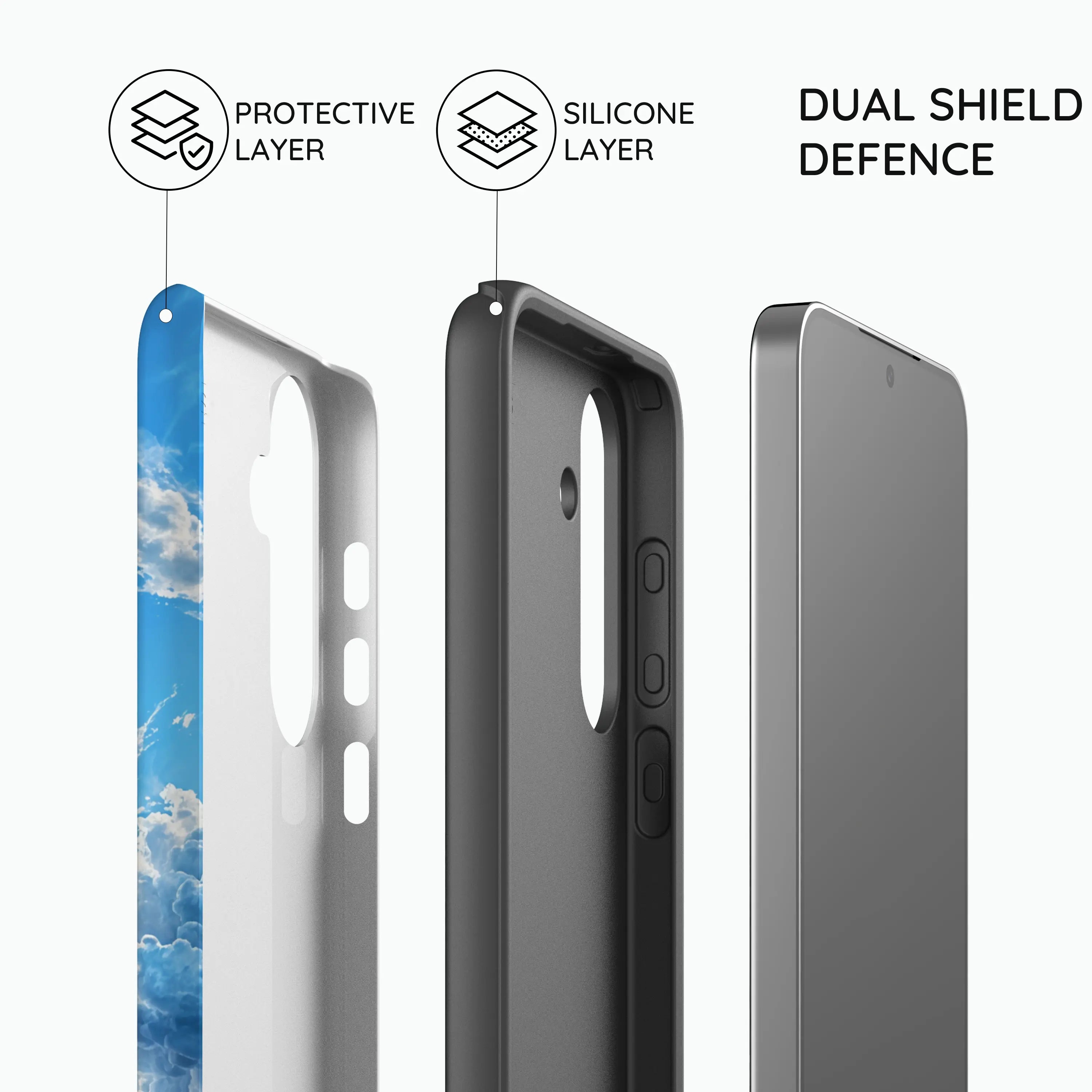 Tranquil Skyward Horizon - Samsung Galaxy S23 Case