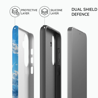 Tranquil Skyward Horizon - Samsung Galaxy S23 Case