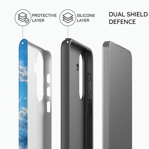 Tranquil Skyward Horizon - Samsung Galaxy S24 Case