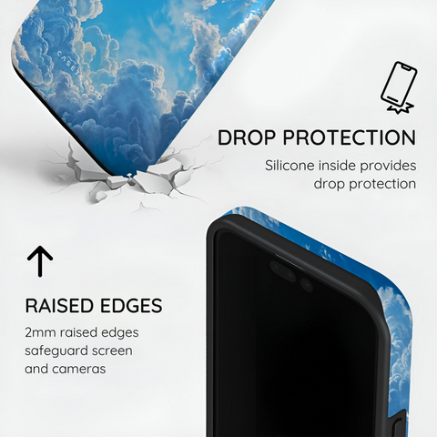 Tranquil Skyward Horizon - iPhone 15 Pro Case