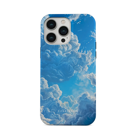 Tranquil Skyward Horizon - iPhone 14 Pro Case