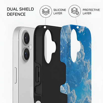 Tranquil Skyward Horizon - iPhone 16 Case