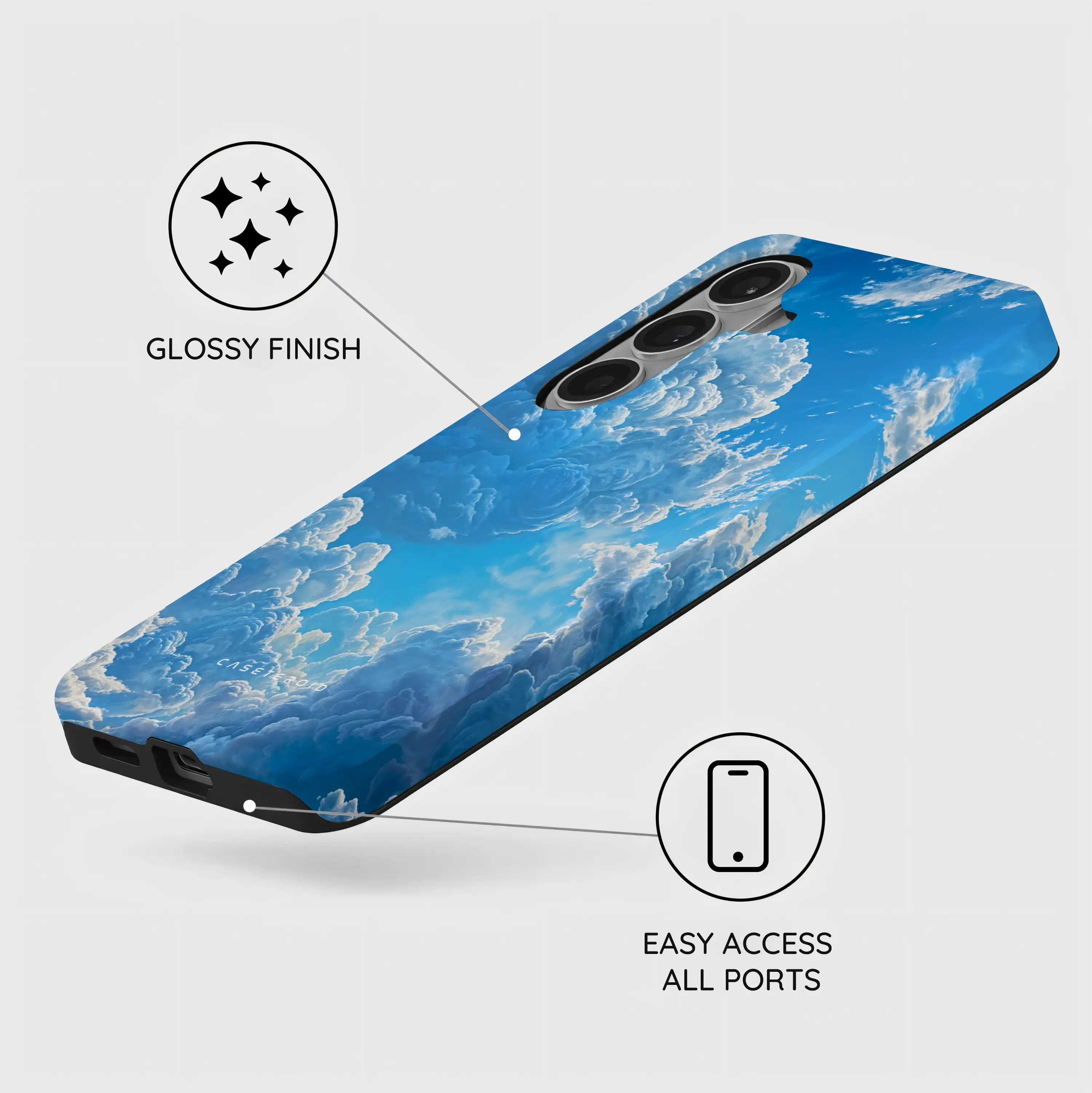 Tranquil Skyward Horizon - Samsung Galaxy S26 Case