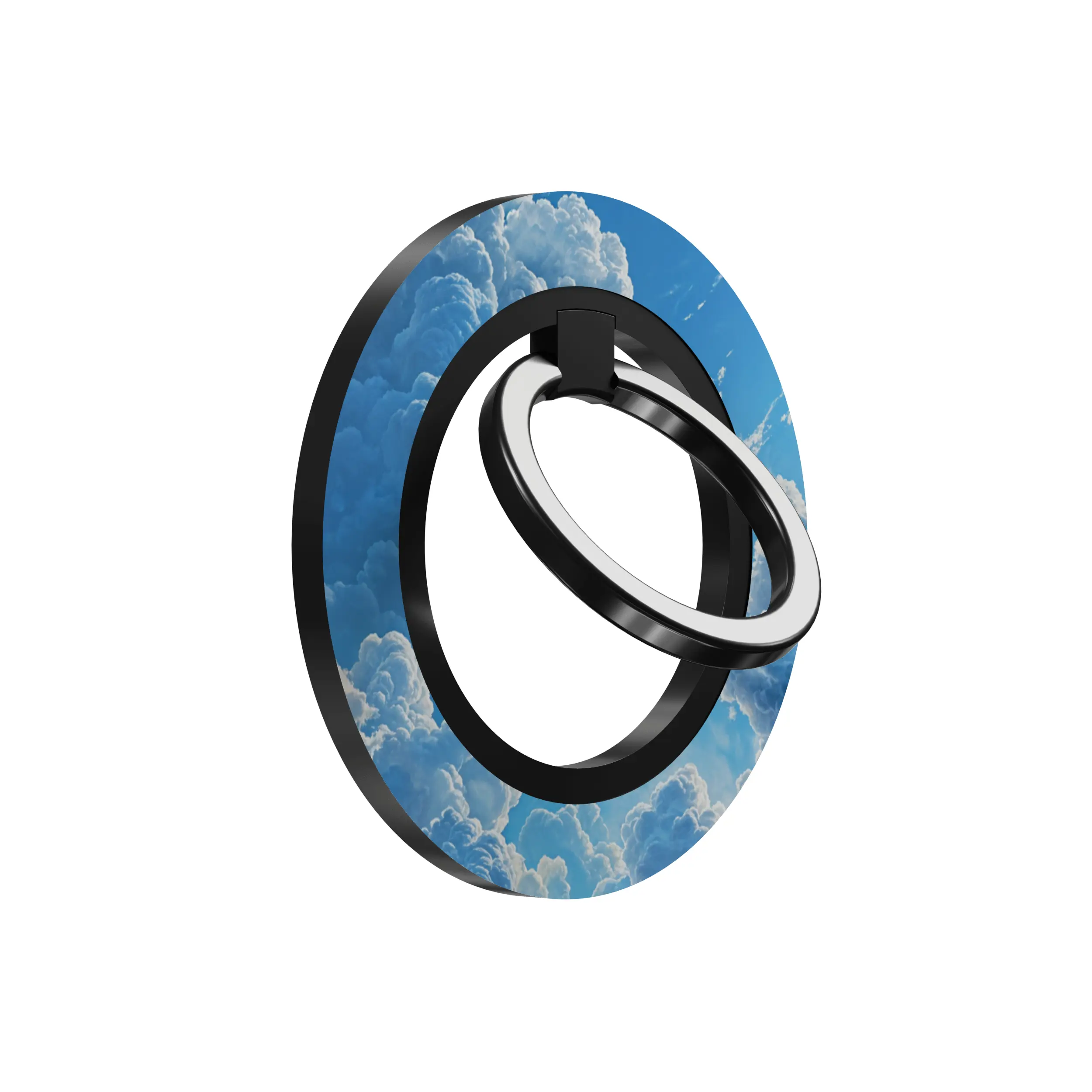 Tranquil Skyward Horizon - Magnetic Ring Holder