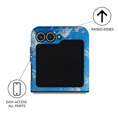 Tranquil Skyward Horizon - Samsung Galaxy Z Flip 6 Case