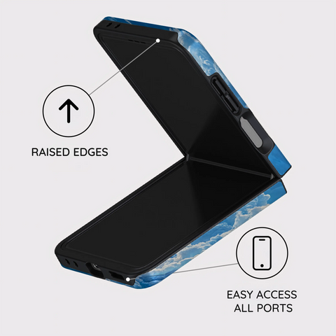 Tranquil Skyward Horizon - Samsung Galaxy Z Flip 7 Case