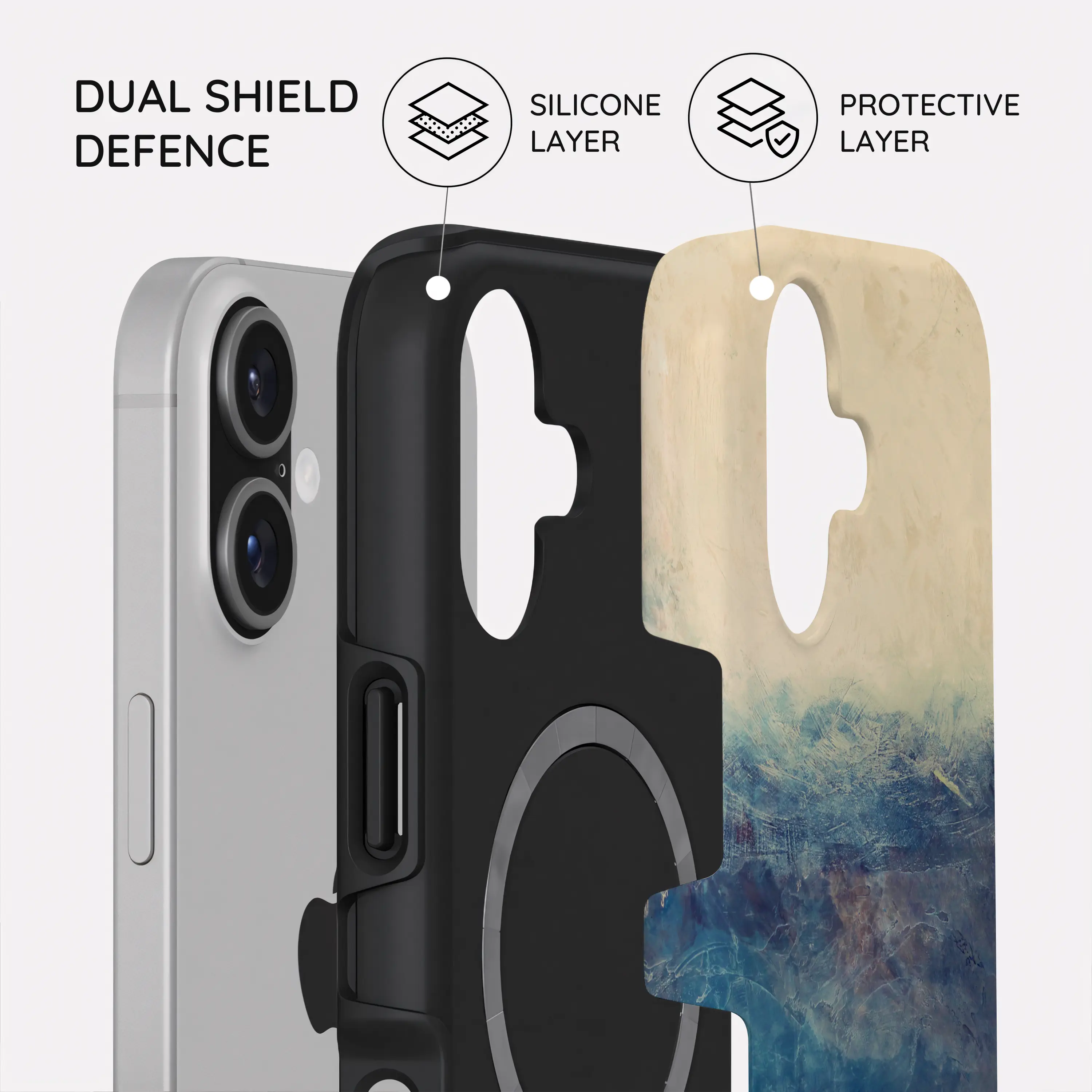 Tranquil Tones - iPhone 17 Case