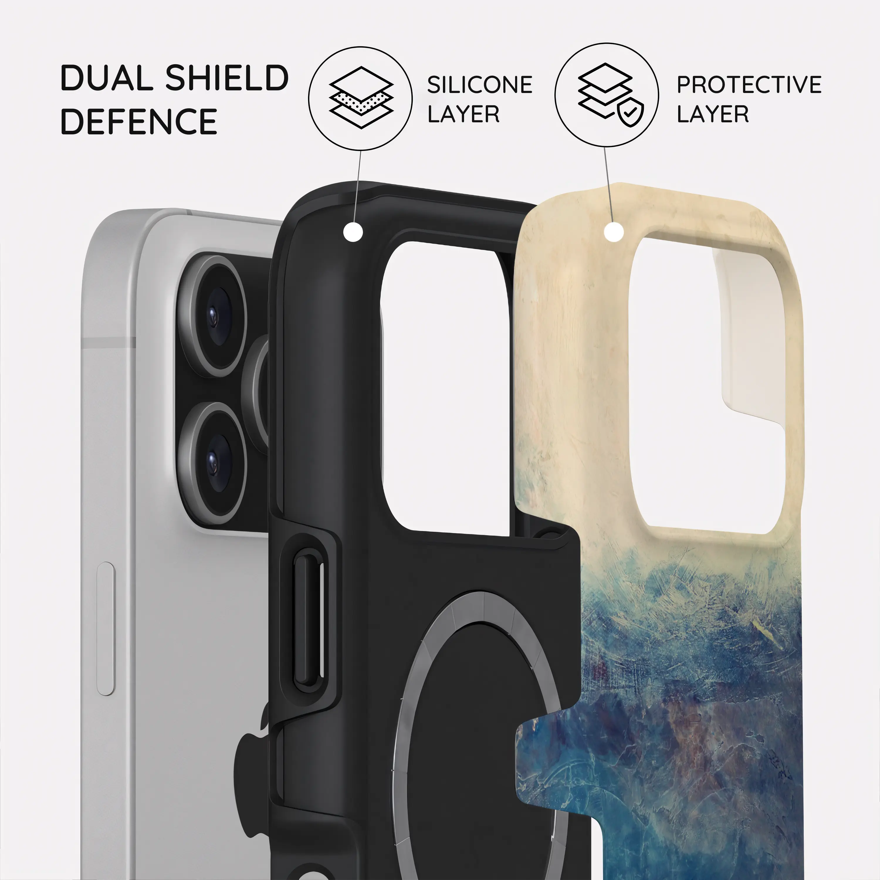 Tranquil Tones - iPhone 17 Pro Case