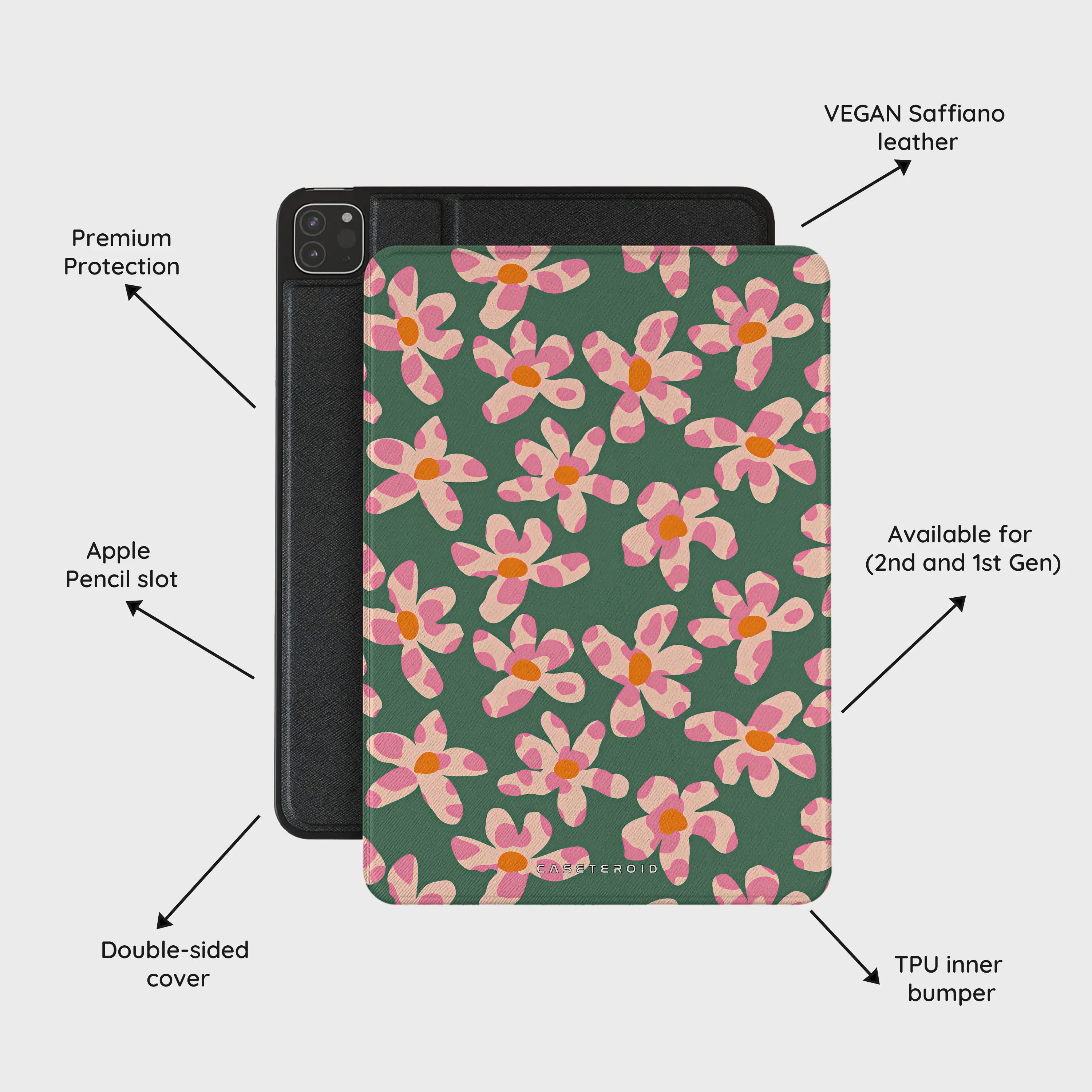 Tropic Blush - iPad Pro 11 (2nd/1st Gen) Case