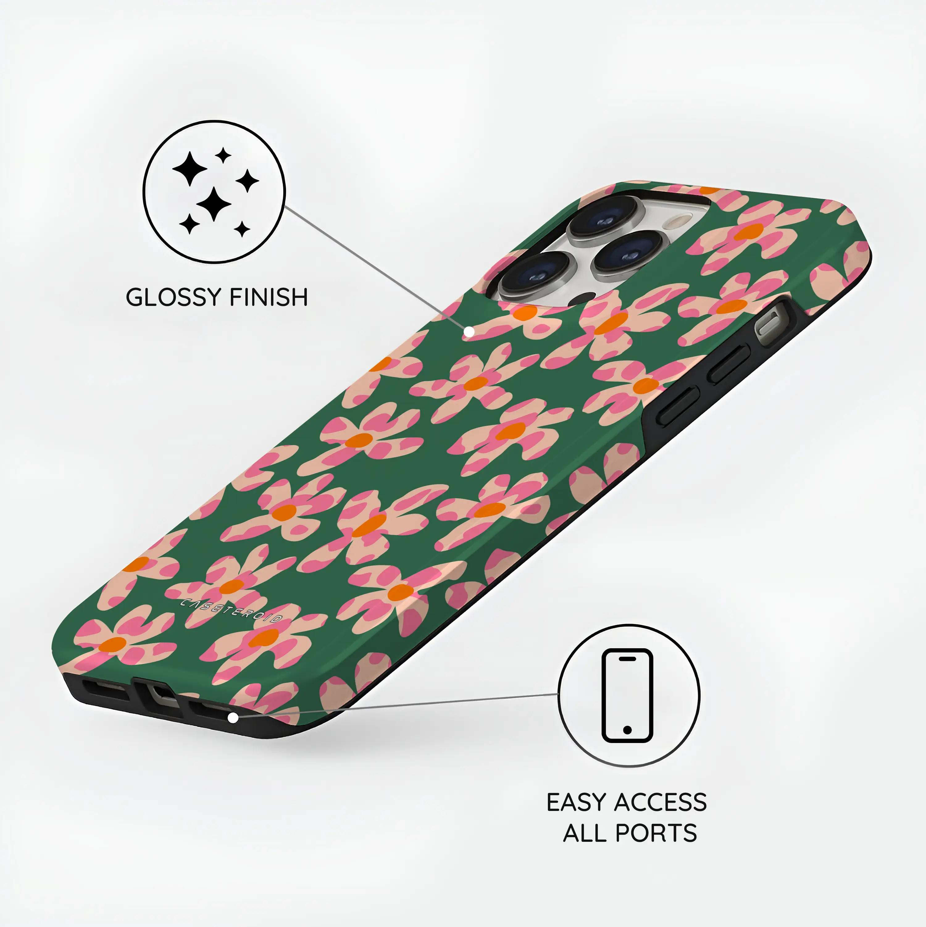 Tropic Blush - iPhone 13 Pro Case
