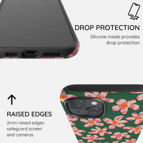 Tropic Blush - iPhone 15 Case