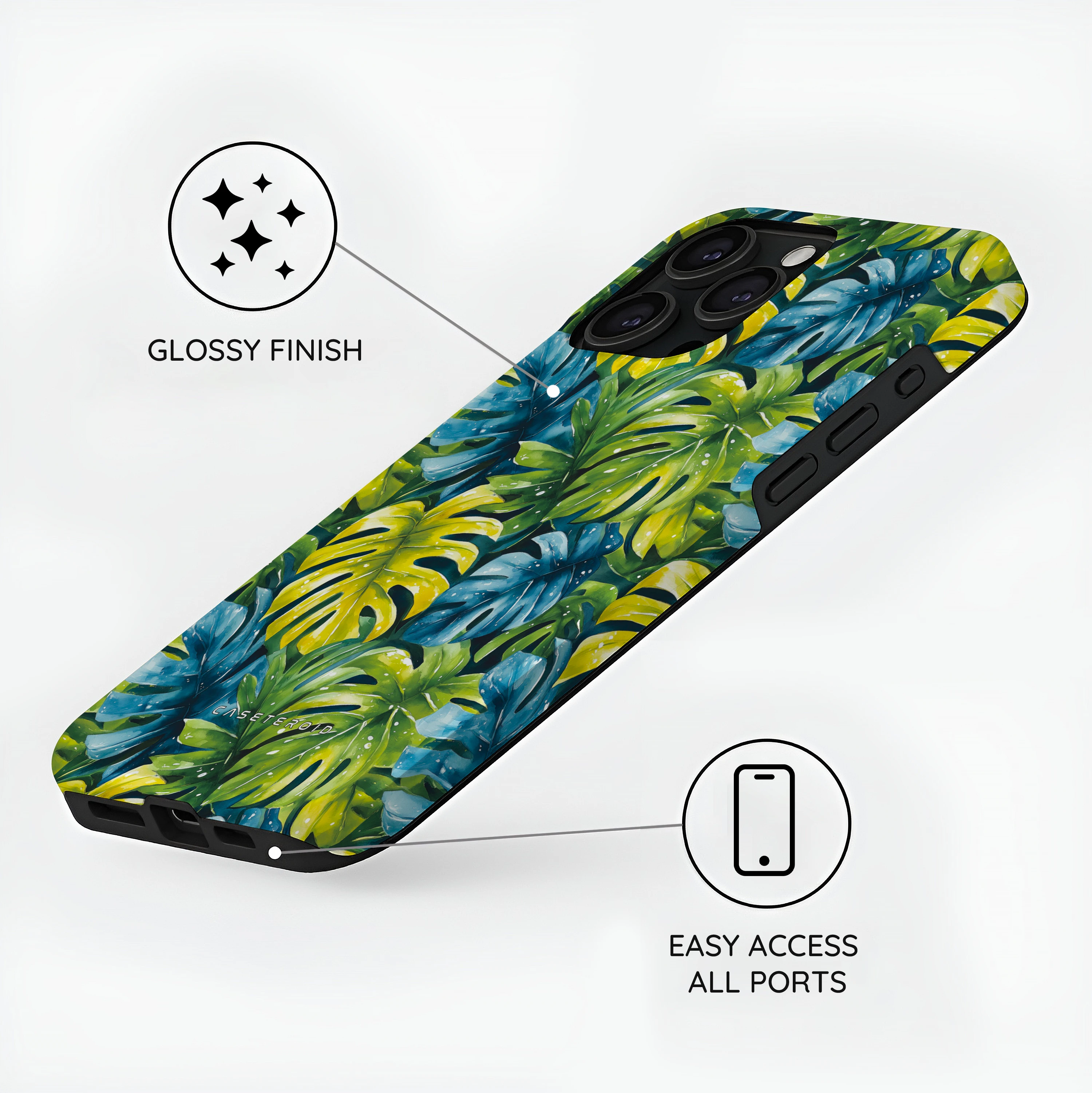 Tropical Escape - iPhone 15 Pro Case
