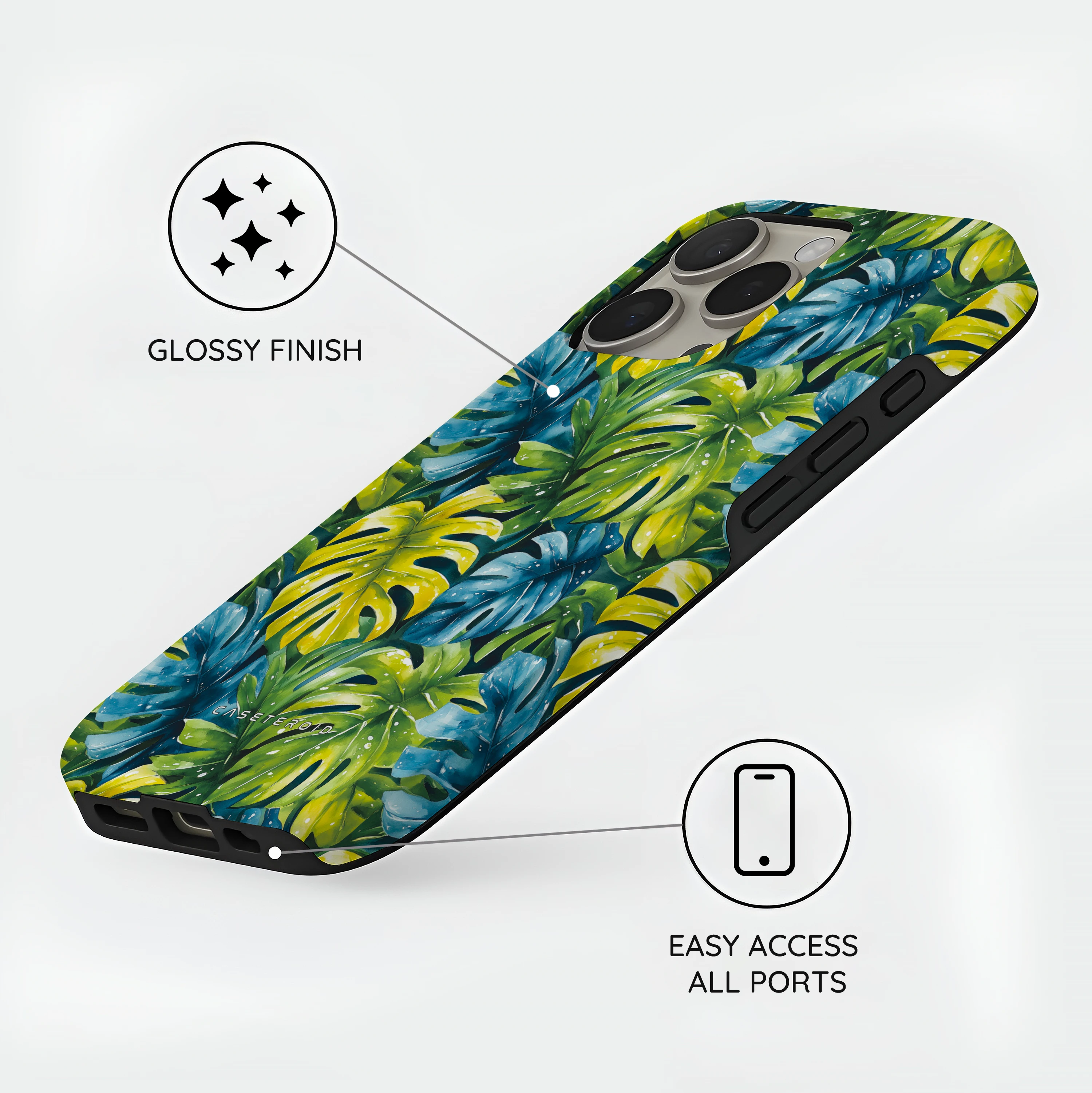 Tropical Escape - iPhone 16 Pro Case