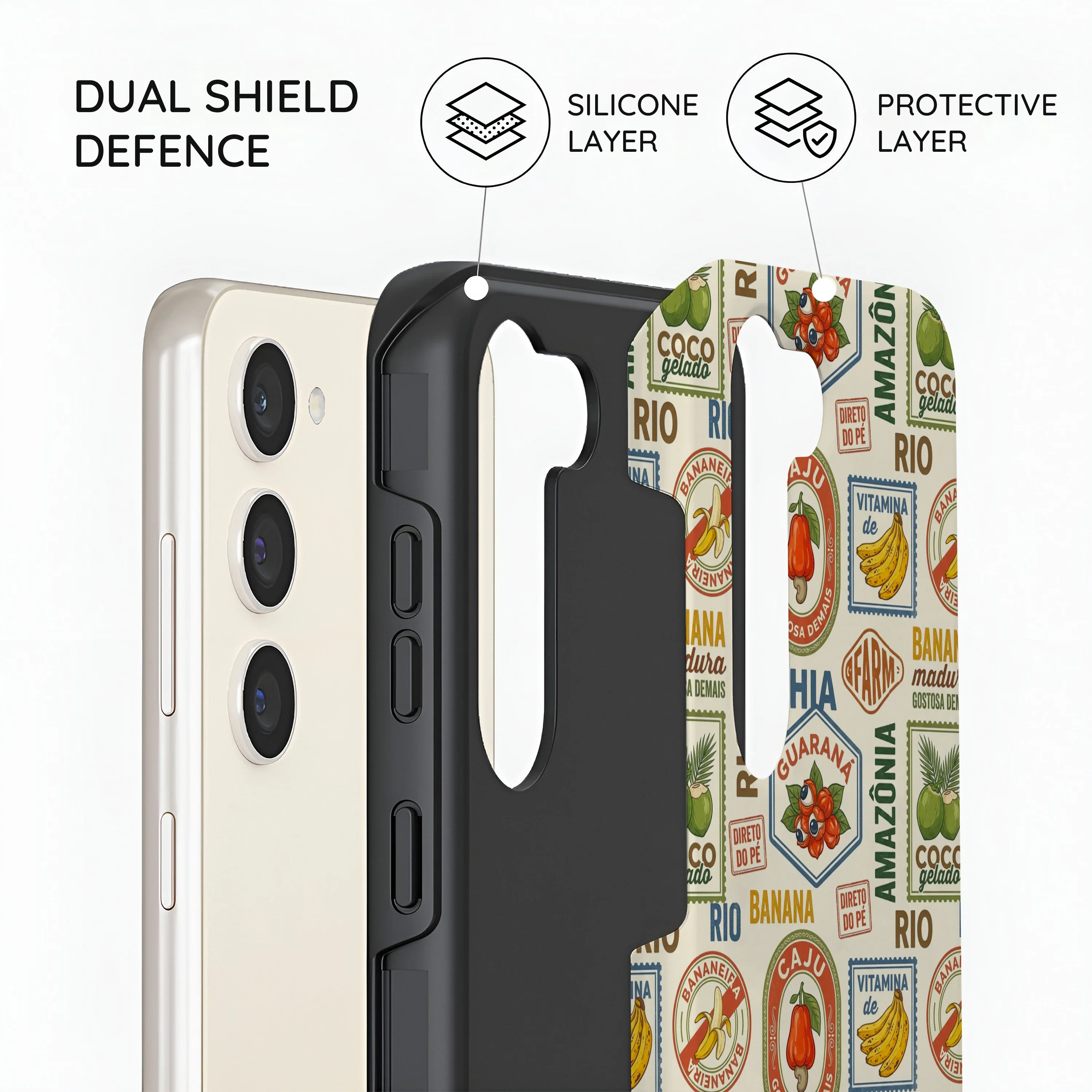 Tropical Market - Samsung Galaxy S23 Case