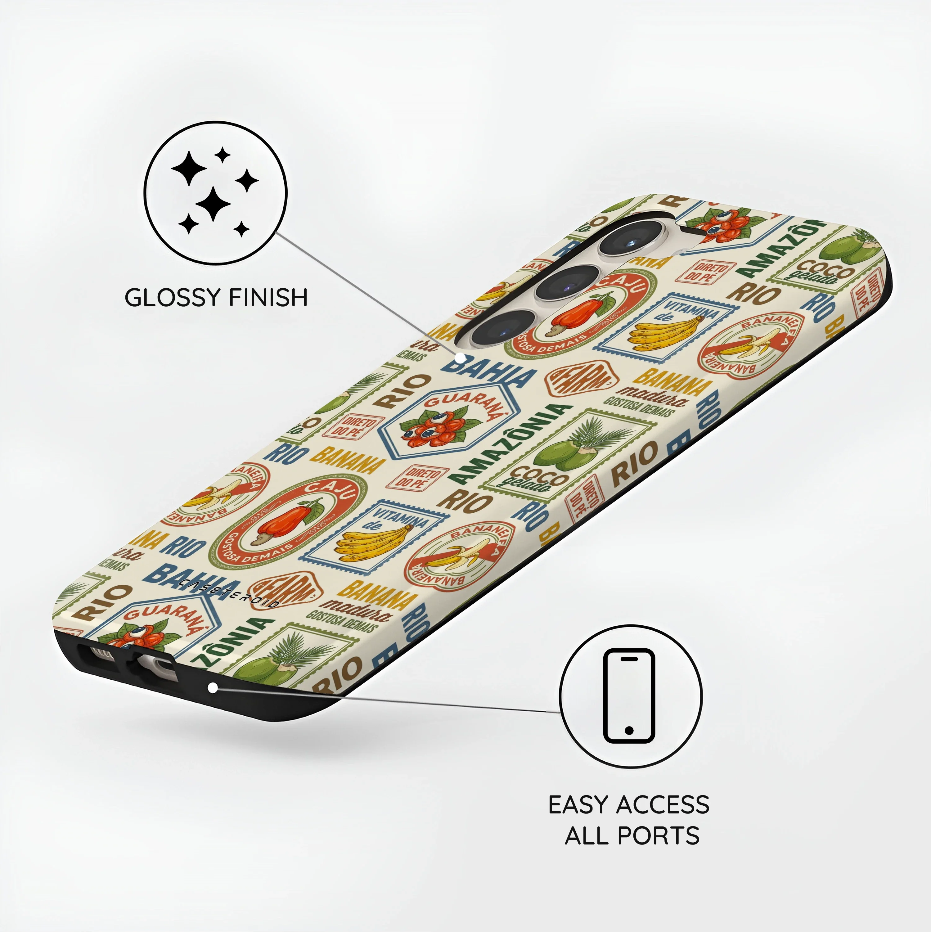 Tropical Market - Samsung Galaxy S23 Case