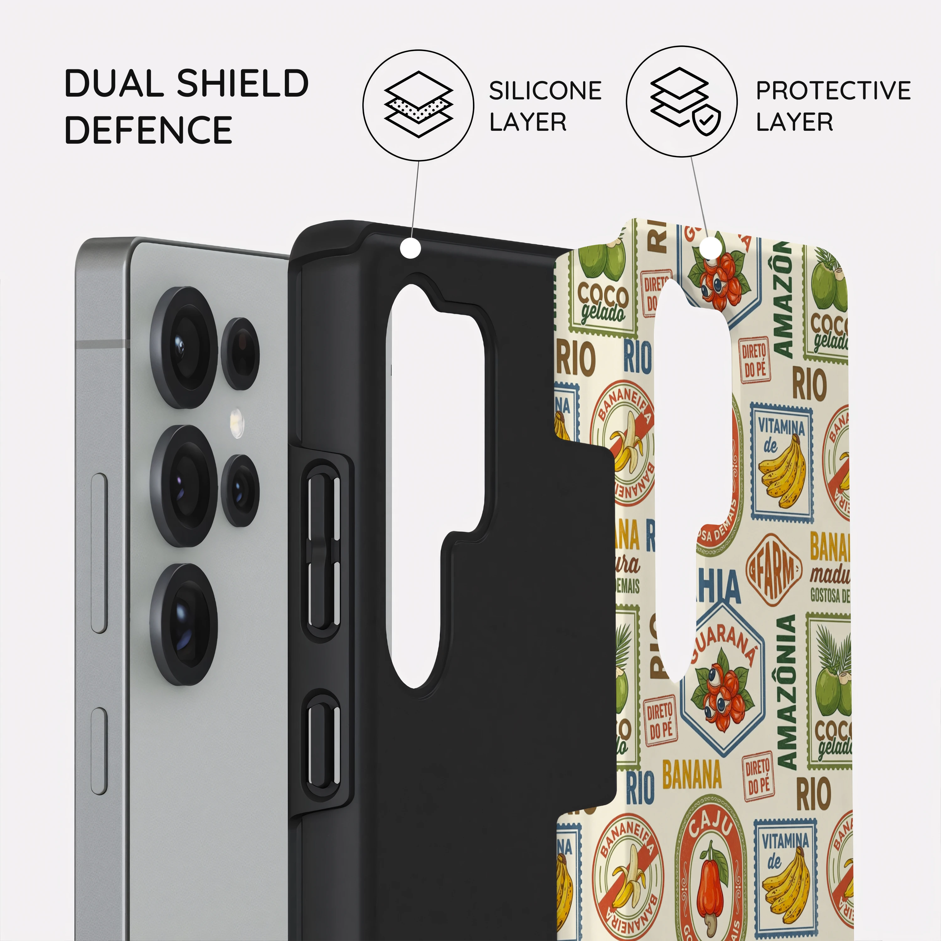 Tropical Market - Samsung Galaxy S25 Ultra Case