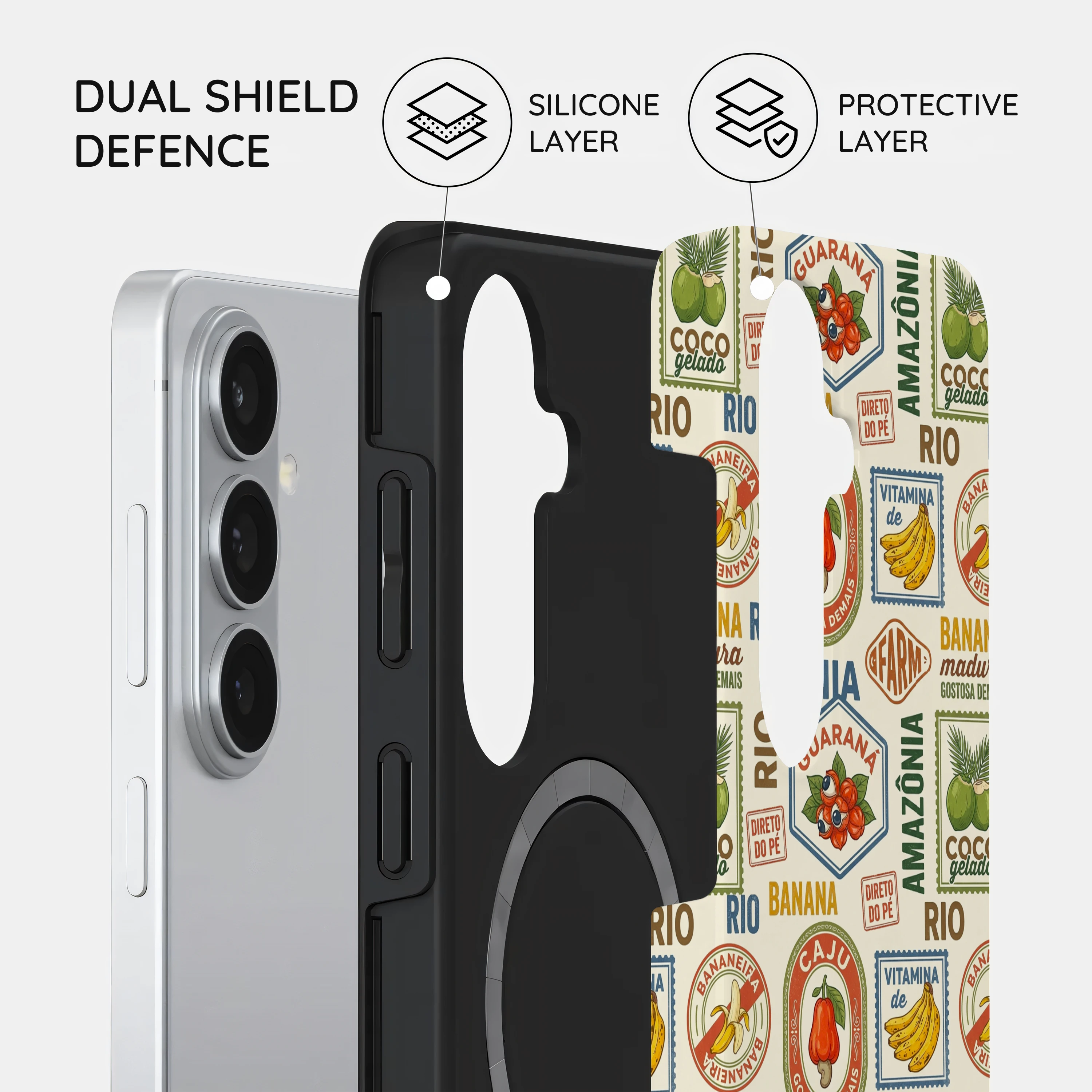 Tropical Market - Samsung Galaxy S26 Case