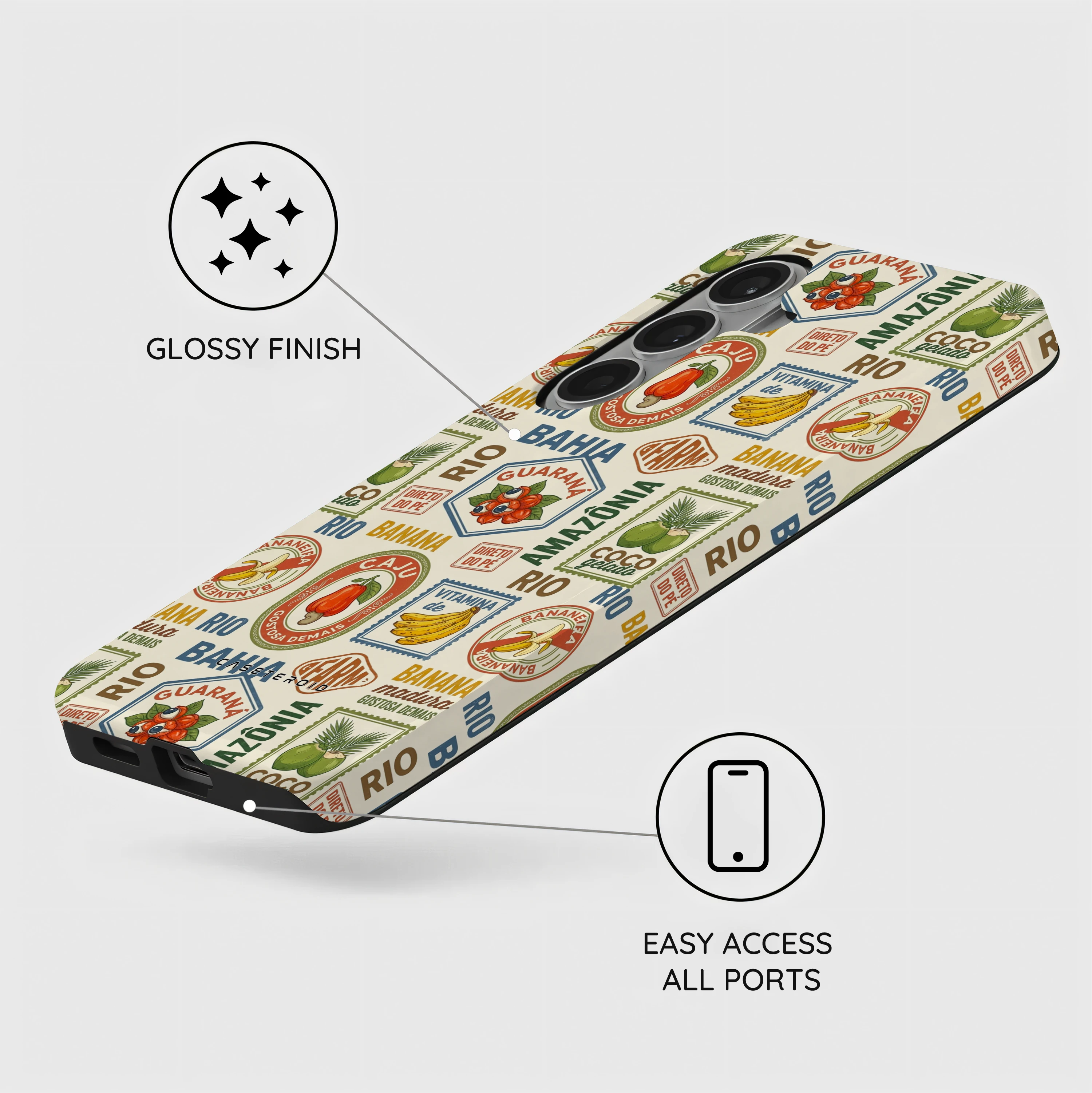 Tropical Market - Samsung Galaxy S26 Case