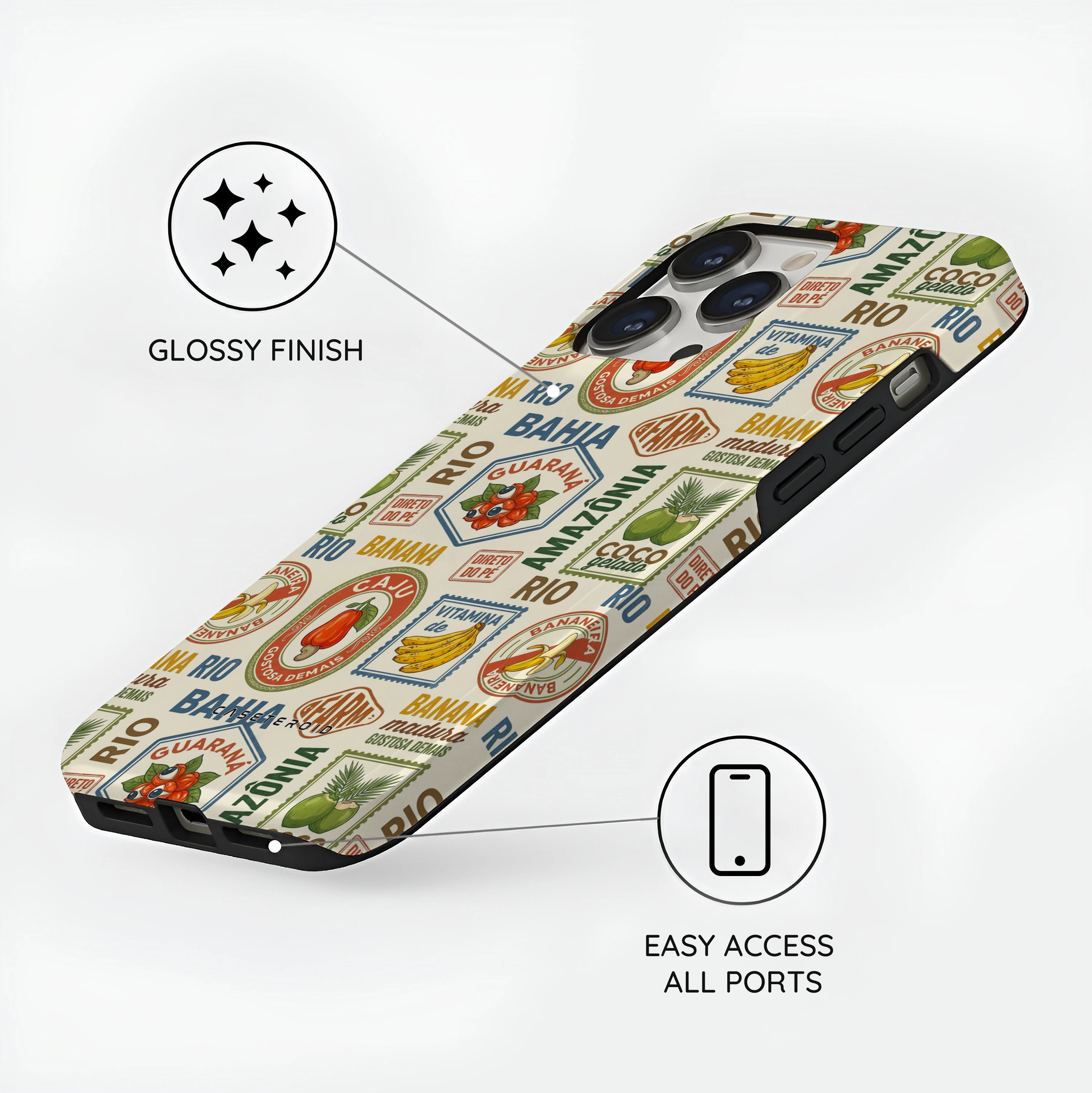Tropical Market - iPhone 13 Pro Case