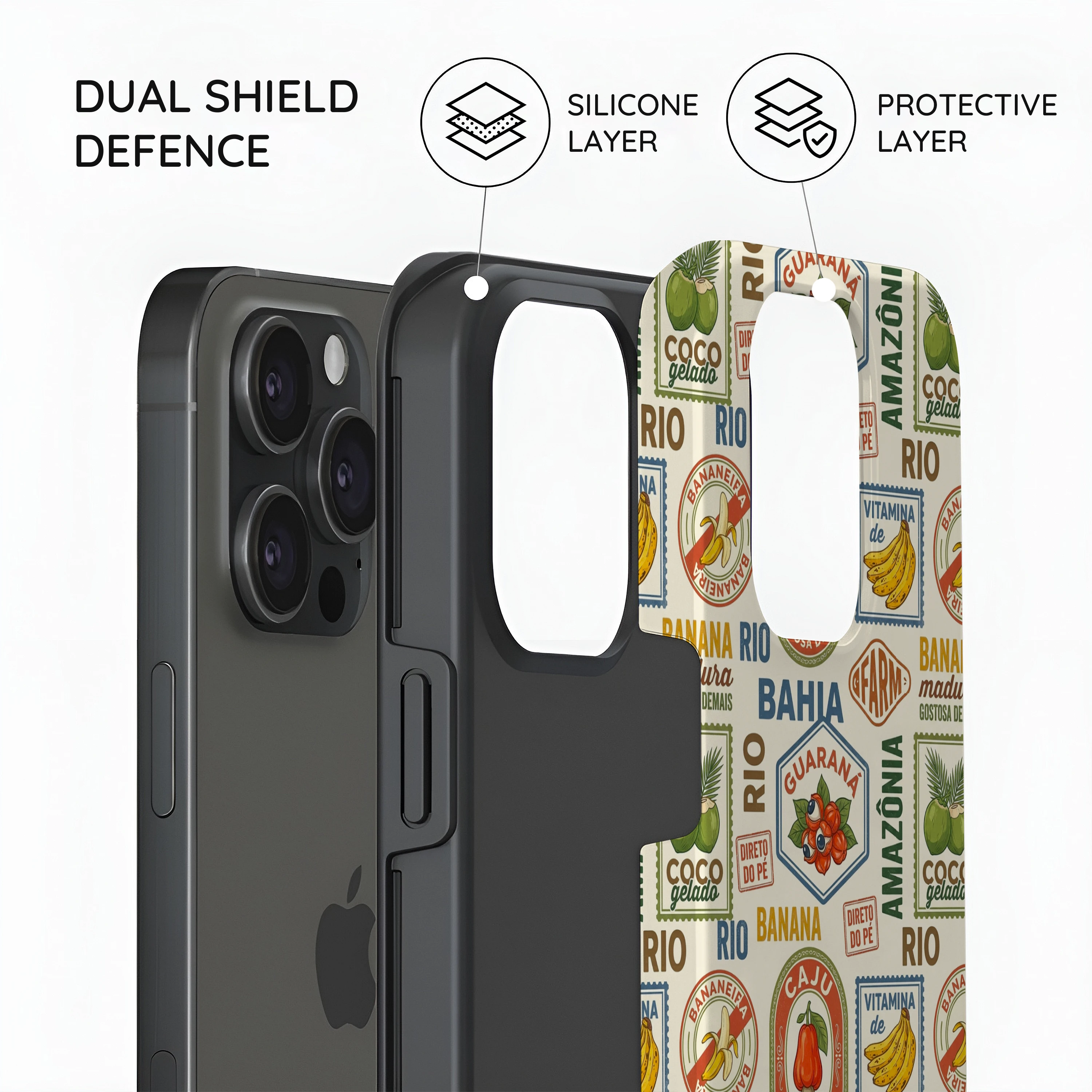 Tropical Market - iPhone 15 Pro Case